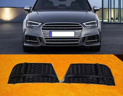 Griglia Paraurti Anteriore Fendinebbia per Audi A3 8V S3 Sline (17-20)