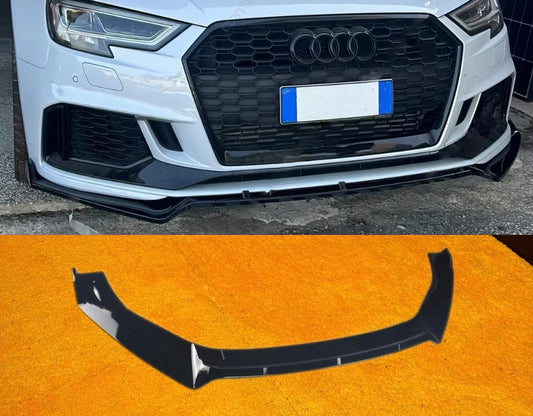 Lama Spoiler Paraurti Anteriore Per Audi RS3 8V (17-20)