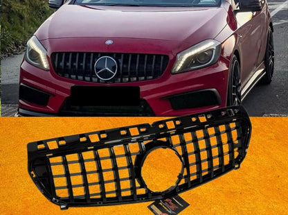 Griglia Panamericana Mercedes Classe A W176 Nero Lucido
