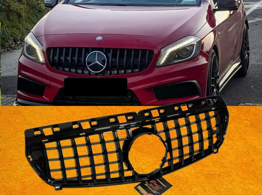 Griglia Panamericana Mercedes Classe A W176 Nero Lucido
