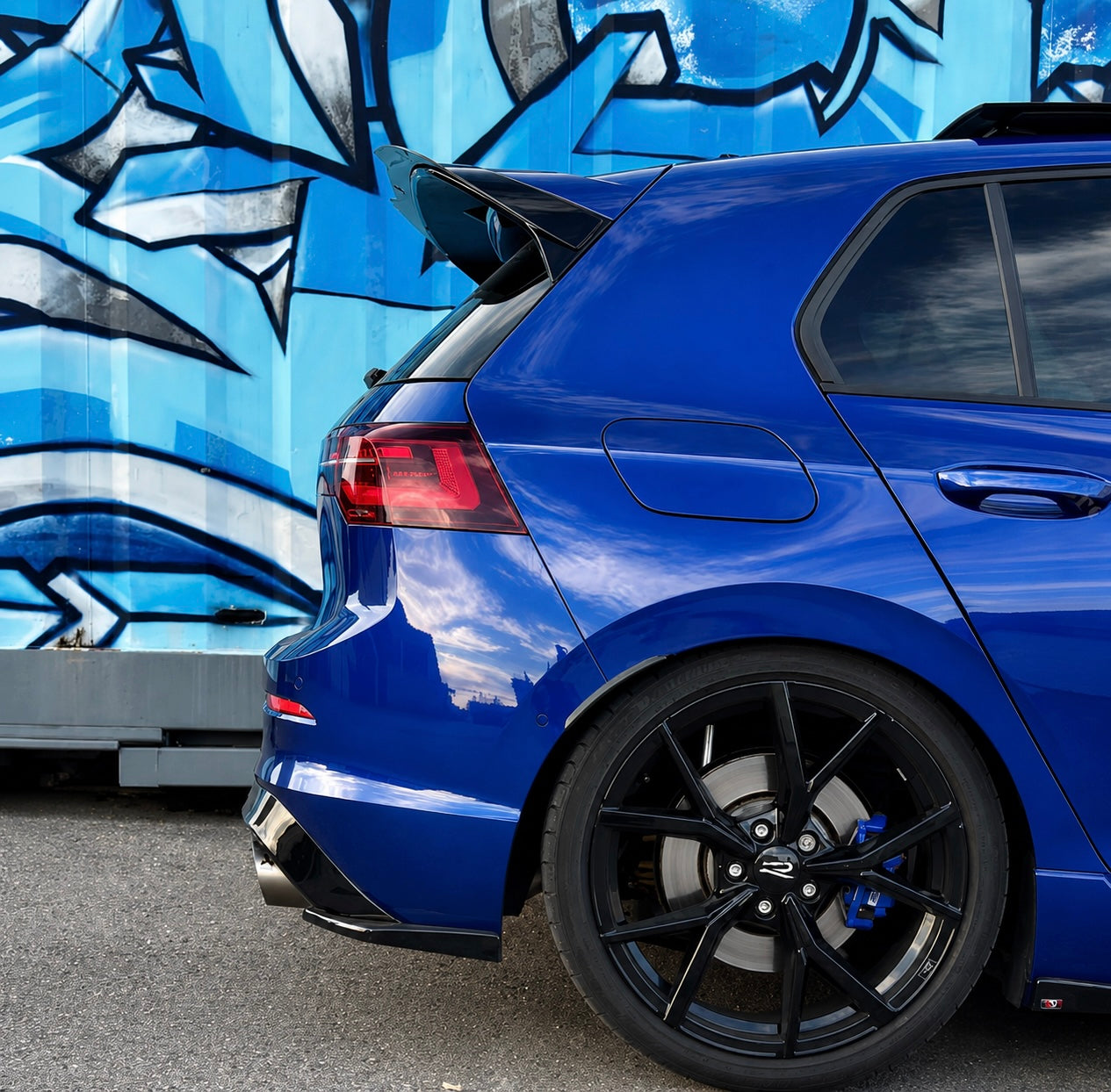 Prolunga spoiler tetto per Volkswagen Golf Clubsport / R MK8 MK8.5 (2020+)