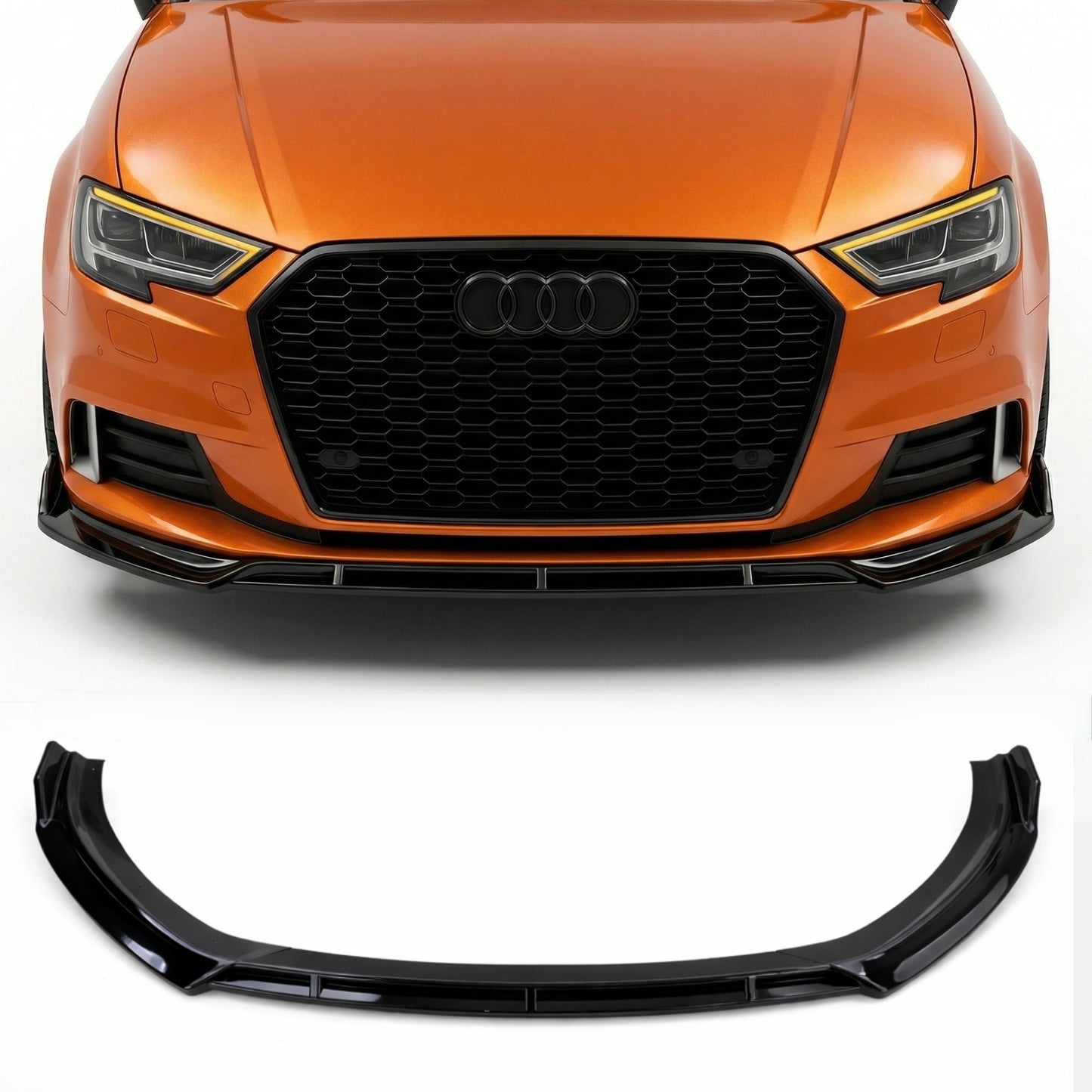 Lama Spoiler Paraurti Anteriore Per Audi A3 8V Standard (17-20)