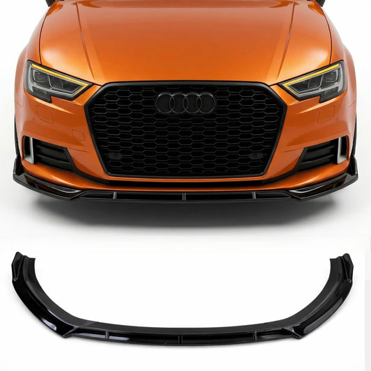 Lama Spoiler Paraurti Anteriore Per Audi A3 8V Standard (17-20)
