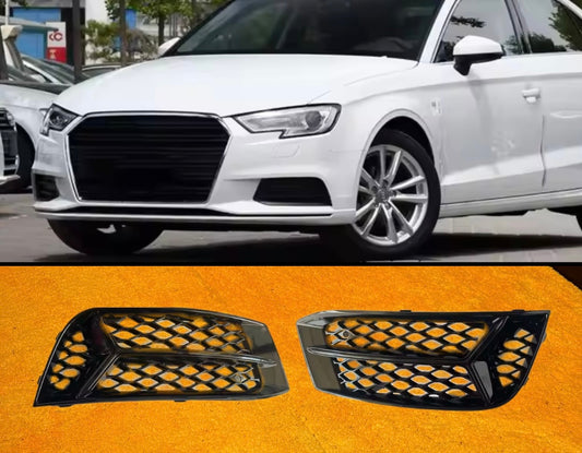 Griglia Paraurti Anteriore Fendinebbia per Audi A3 8V Standard (17-20)