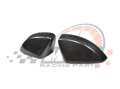 Coppia Calotte Specchio Retrovisore Carbon fiber per Audi A1 8X