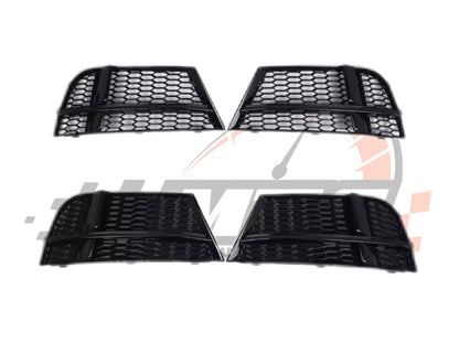 Griglia Paraurti Anteriore Fendinebbia per Audi A3 8V S3 Sline (17-20)