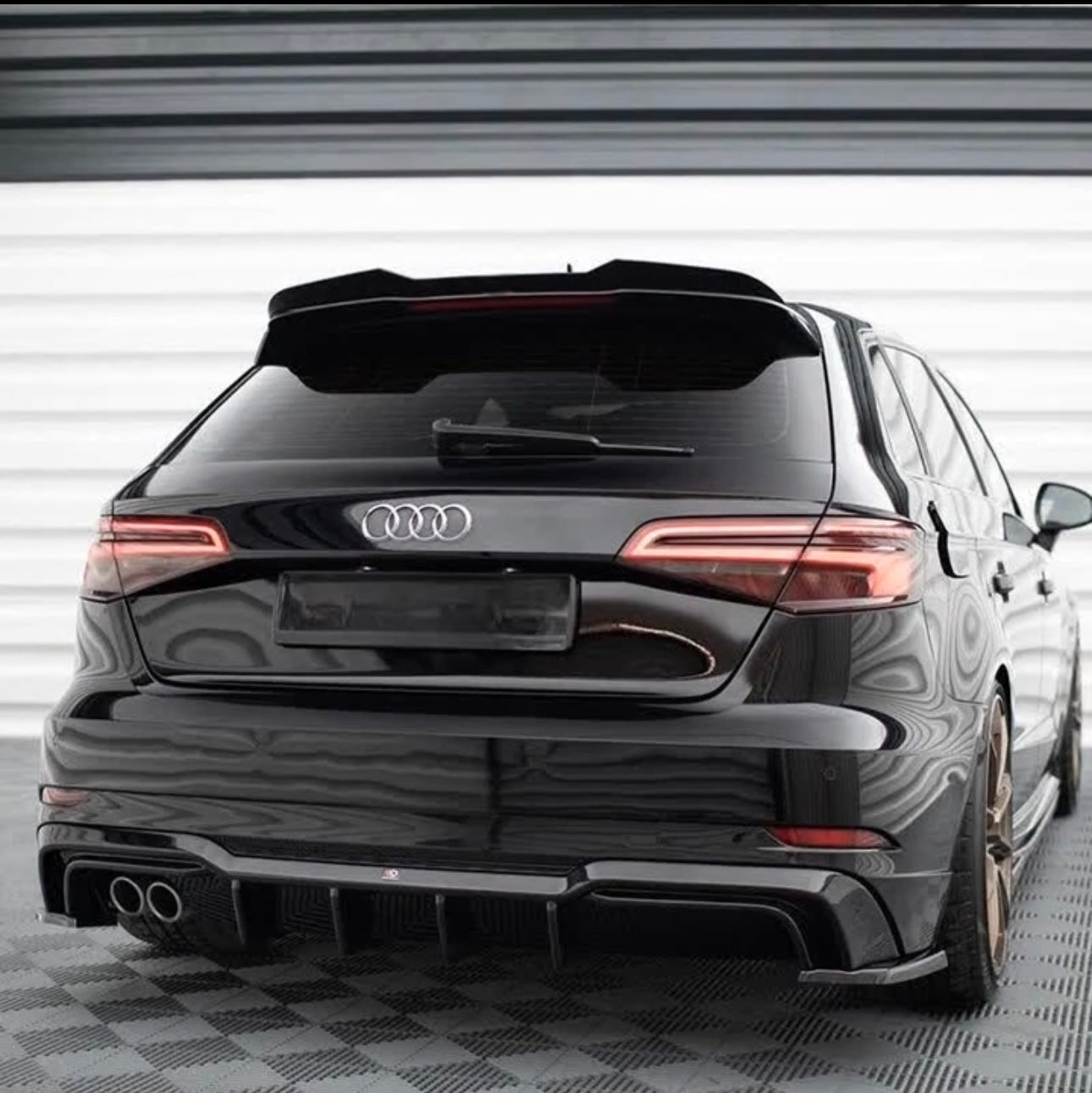 Spoiler Posteriore per AUDI A3 S3 RS3 8V (13-20)