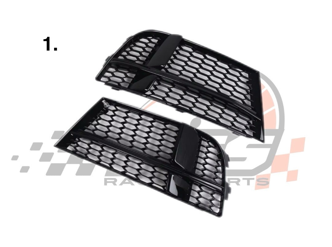 Griglia Paraurti Anteriore Fendinebbia per Audi A3 8V S3 Sline (17-20)