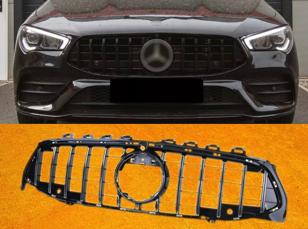 Griglia Panamericana Mercedes Classe CLA C118 X118 W118 Nero Lucido