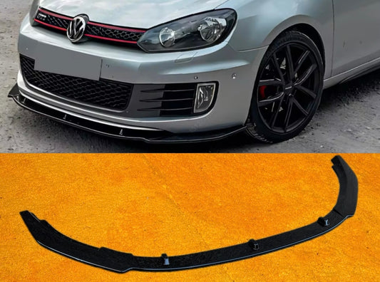Lama Spoiler Paraurti Anteriore Per Golf MK6 GTI GTD