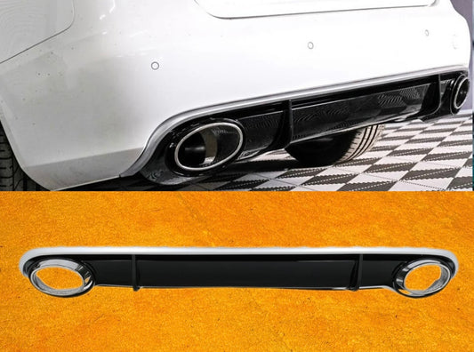 Diffusore Posteriore Stile RS per Audi A4 B8 standard (07-12)