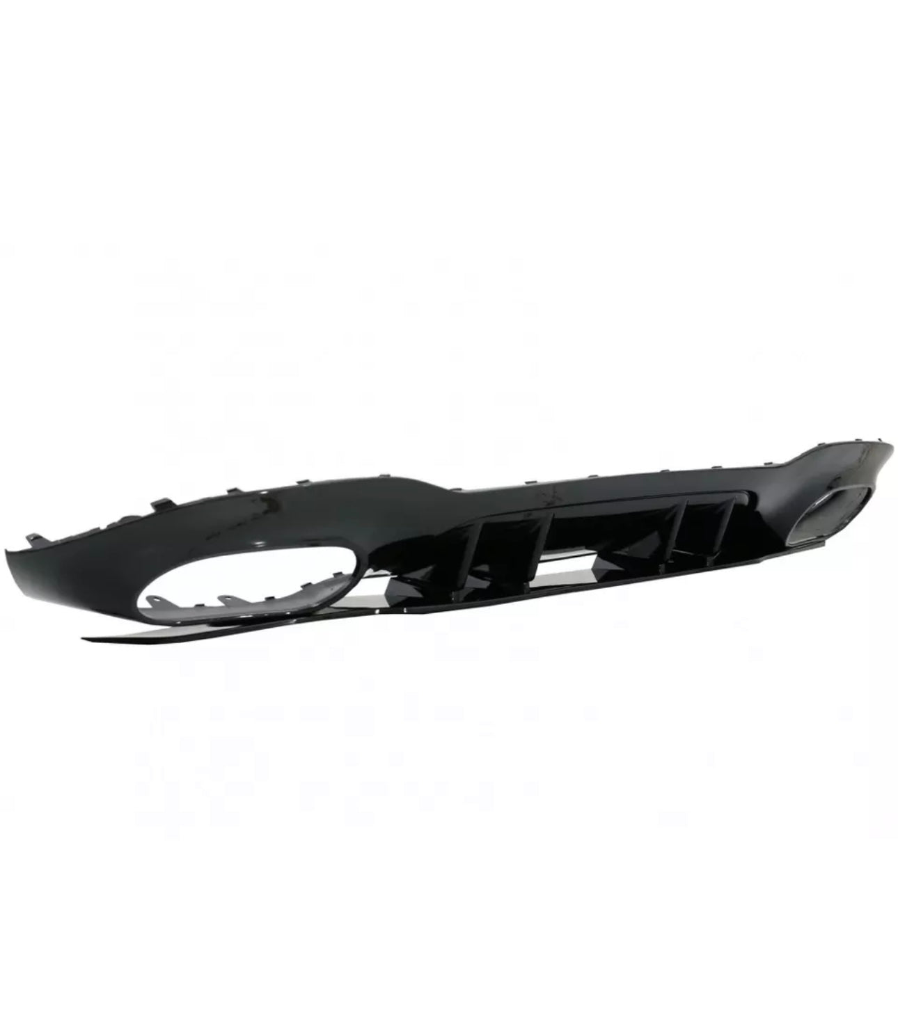 Diffusore Posteriore Stile A45 AMG per Mercedes Classe A W177 (nero lucido)