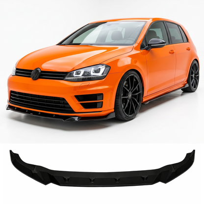 APEX DESIGN - Lama spoiler paraurti anteriore per Volkswagen Golf MK7 R - R-line (13-16)