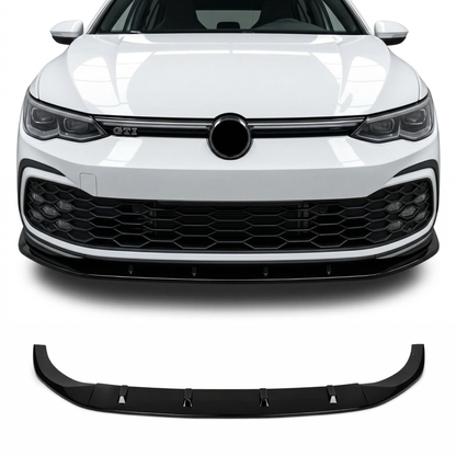 Lama spoiler paraurti anteriore Per Golf MK8 8 GTI GTD R R-Line (2020-2024)