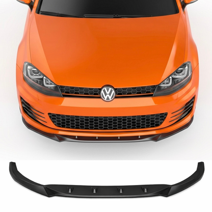 APEX DESIGN - Lama spoiler anteriore per Volkswagen Golf GTI GTD MK7 (2013–2016)