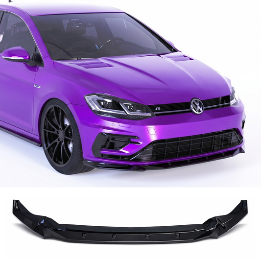 APEX DESIGN - Lama spoiler paraurti anteriore per Volkswagen Golf MK7.5 R - R-line (17-20)