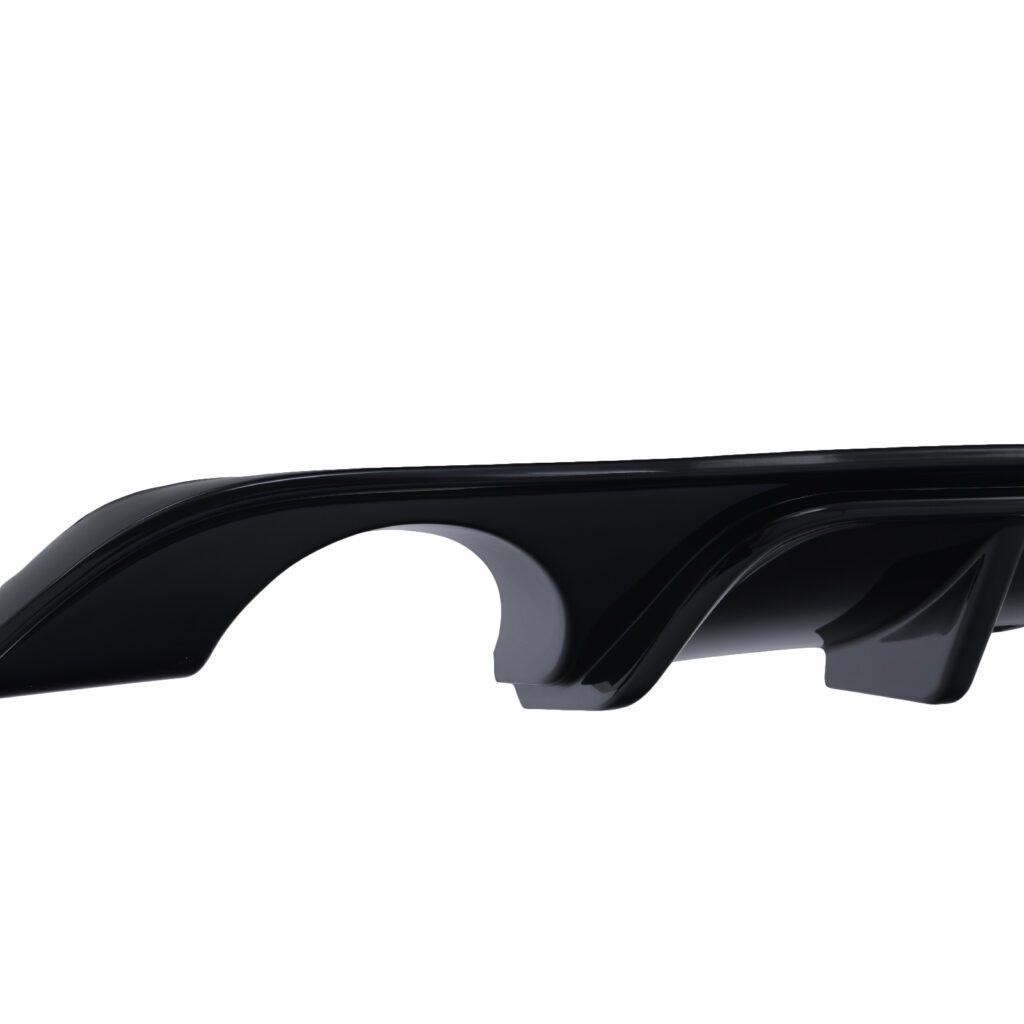 Diffusore Posteriore TCR Look con Stop a led per Volkswagen Golf MK7.5 GTI GTD R (17-20)