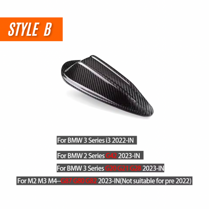 Cover Antenna Real Carbon Fiber per Bmw