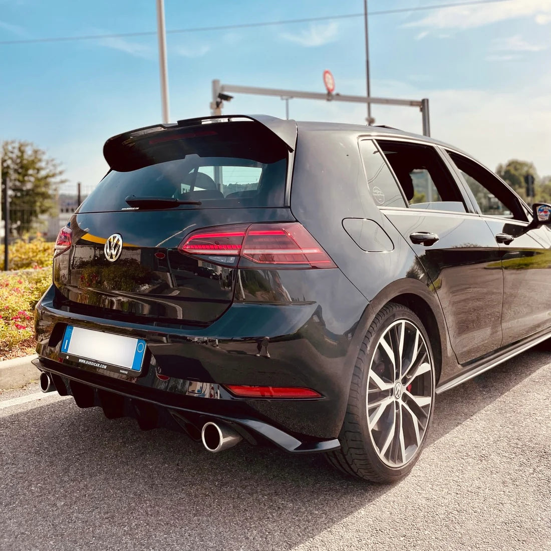 Spoiler Posteriore per VW Golf MK7 MK7.5 GTI GTD R