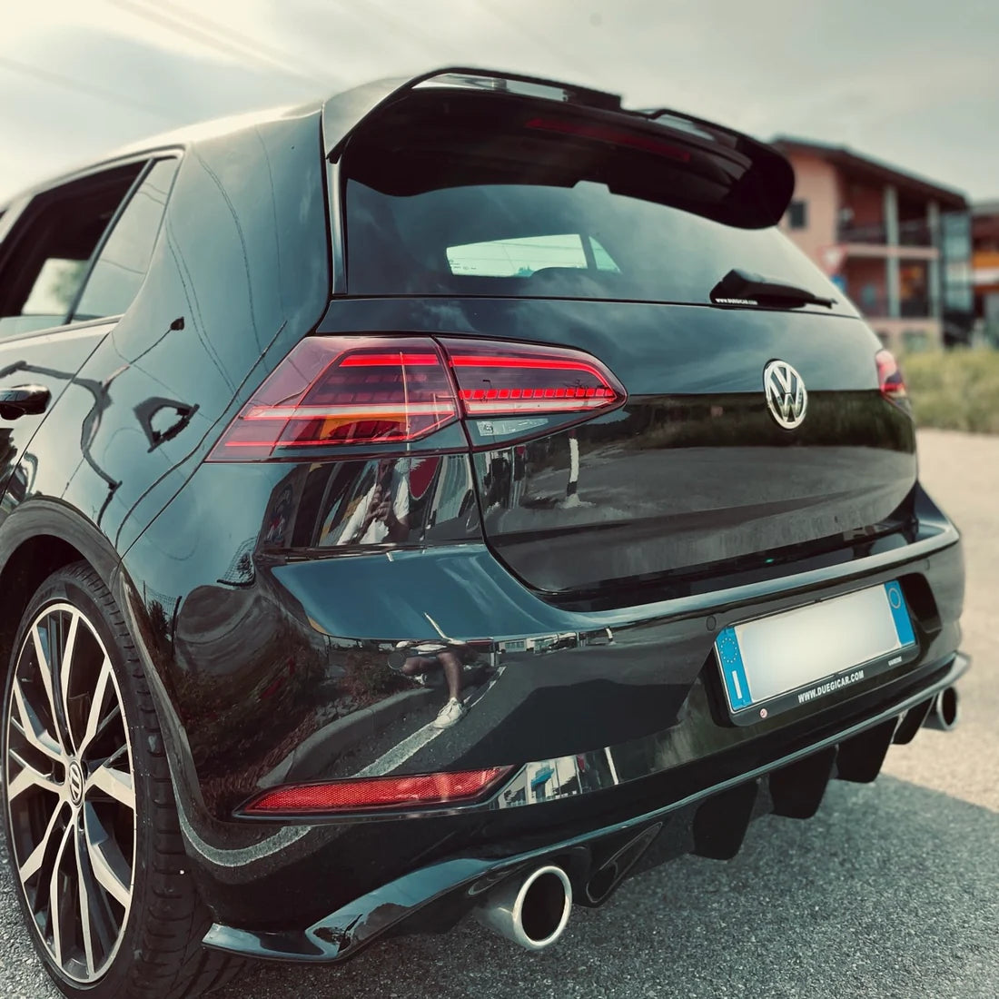 Spoiler Posteriore per VW Golf MK7 MK7.5 GTI GTD R