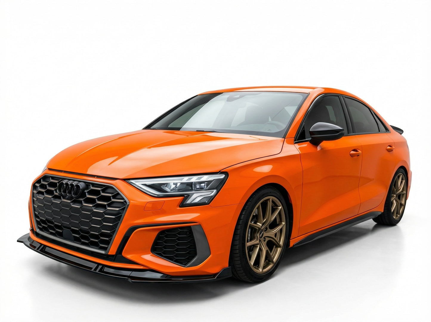 Lama Spoiler Paraurti Anteriore Per Audi A3 S3 S-line 8Y (20-24)
