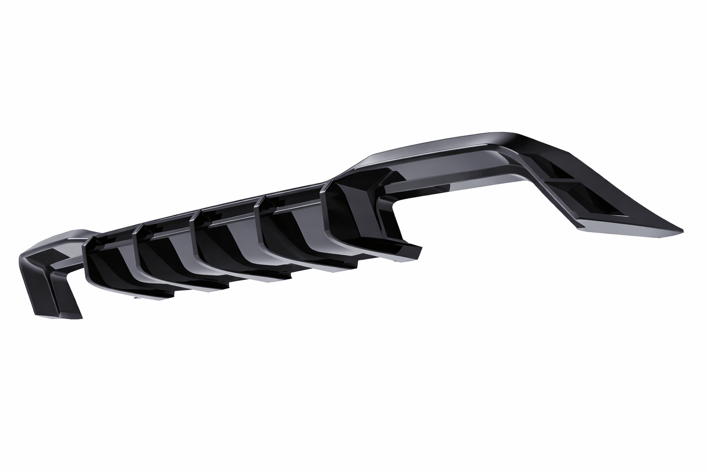 APEX - Diffusore posteriore doppia uscita per VW Golf MK8 R (2020-2024)