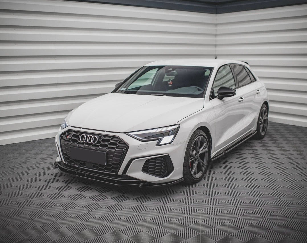 Lama Spoiler Paraurti Anteriore Per Audi A3 S3 S-line 8Y (20-24)