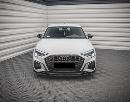 Lama Spoiler Paraurti Anteriore Per Audi A3 S3 S-line 8Y (20-24)
