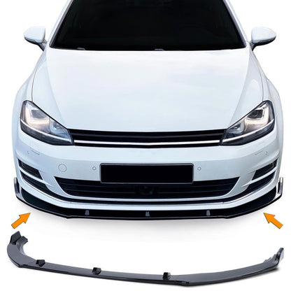 Lama Spoiler Paraurti Anteriore Per Volkswagen Golf MK7 - MK7.5 Standard