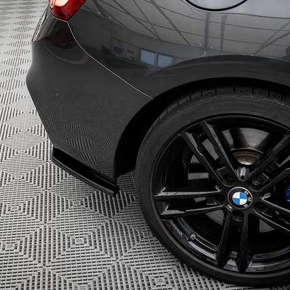 Splitter laterali paraurti posteriore per Bmw 1 F20 F21 Msport (15-19)
