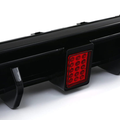 Diffusore Posteriore TCR Look con Stop a led per Volkswagen Golf MK7 GTI GTD R (12-16)
