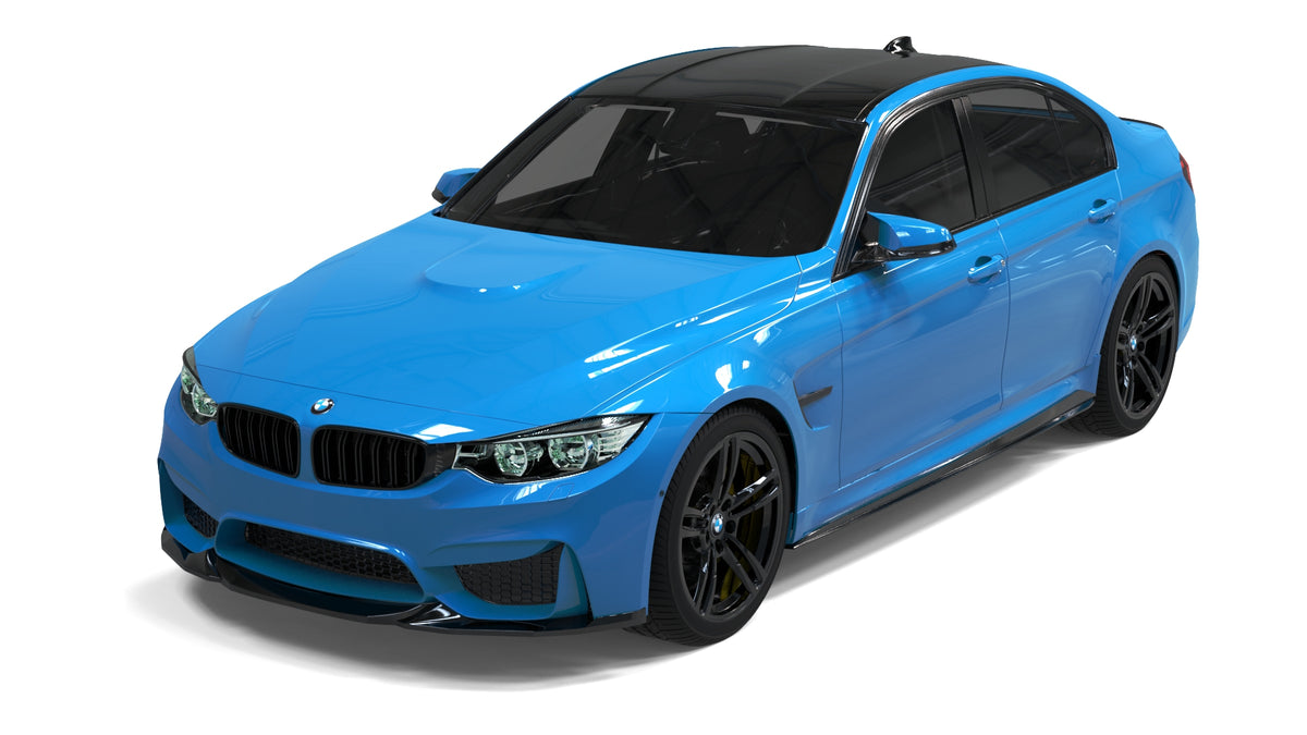 Lama spoiler anteriore Apex Design per BMW Serie 3 M3 F80 e Serie 4 M4 F82