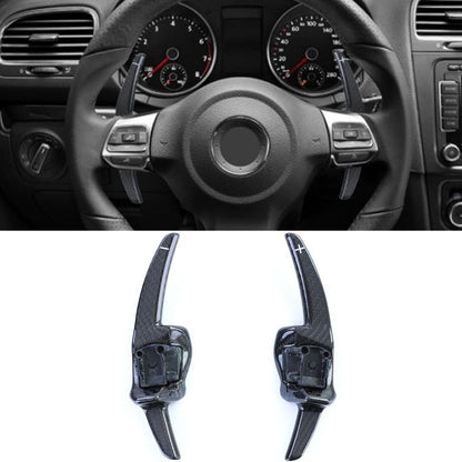 Paddle volante DSG Real Carbon Fiber per Volkswagen Golf MK6 GTI GTD R20