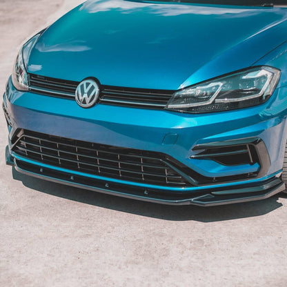 Lama Spoiler Paraurti Anteriore Per Volkswagen Golf MK7 - MK7.5 GTI GTD R R-Line