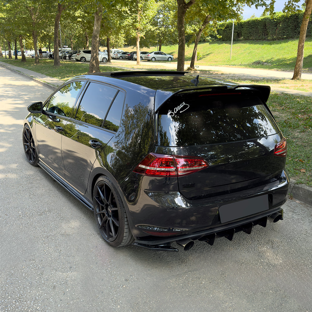 Rear Side Splitters VW VOLKSWAGEN Golf
