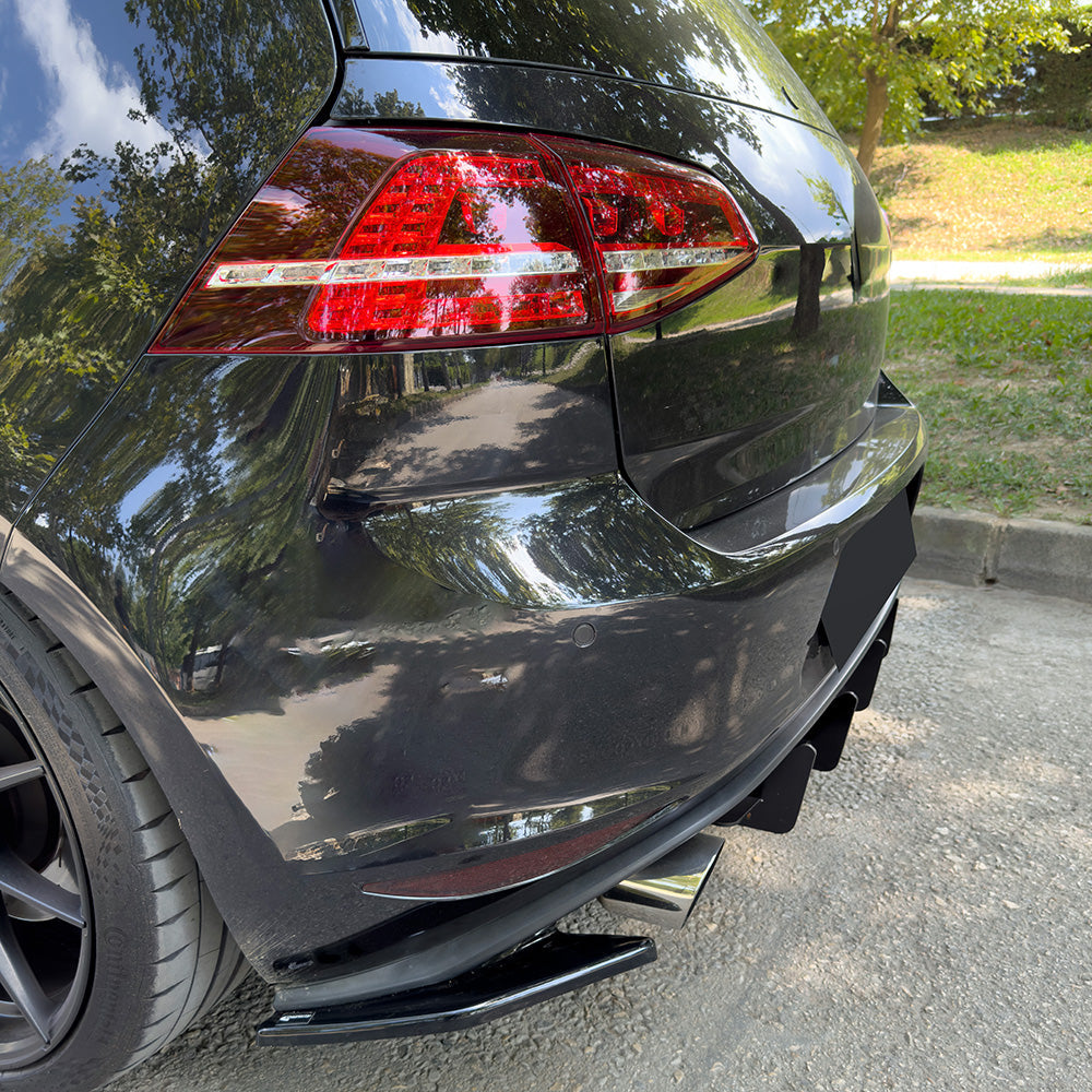 Rear Side Splitters VW VOLKSWAGEN Golf
