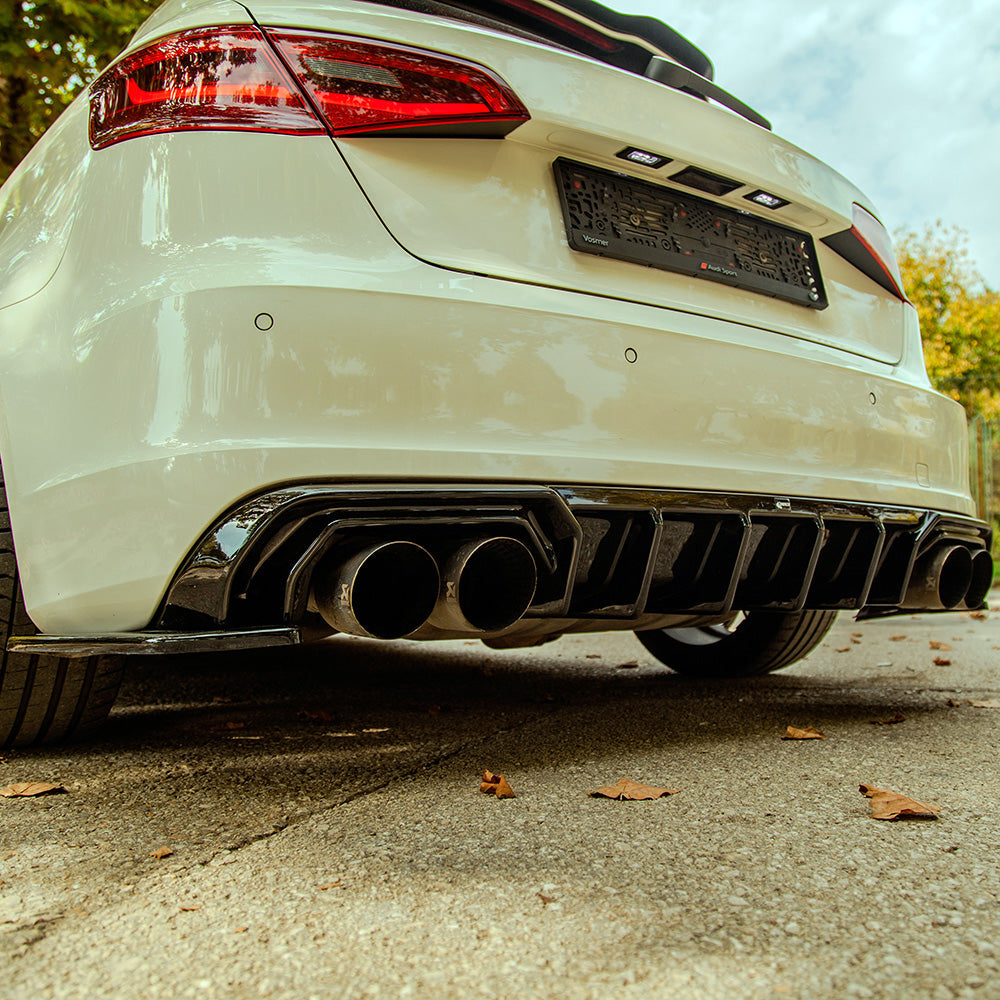 Rear Side Splitters AUDI S3
