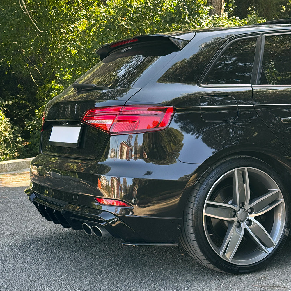 Rear Side Splitters AUDI S3