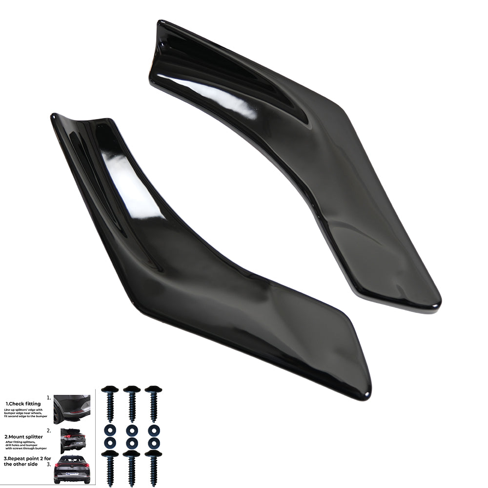 Rear Side Splitters BMW 1 Series
