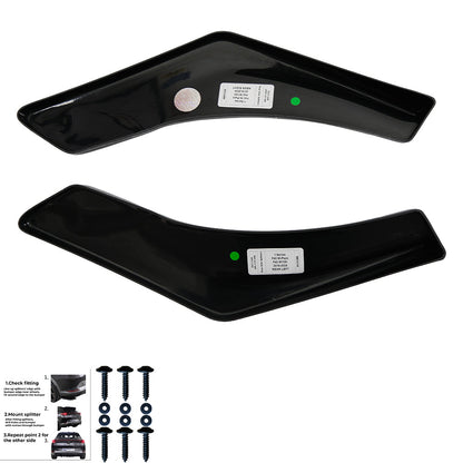 Rear Side Splitters BMW 1 Series