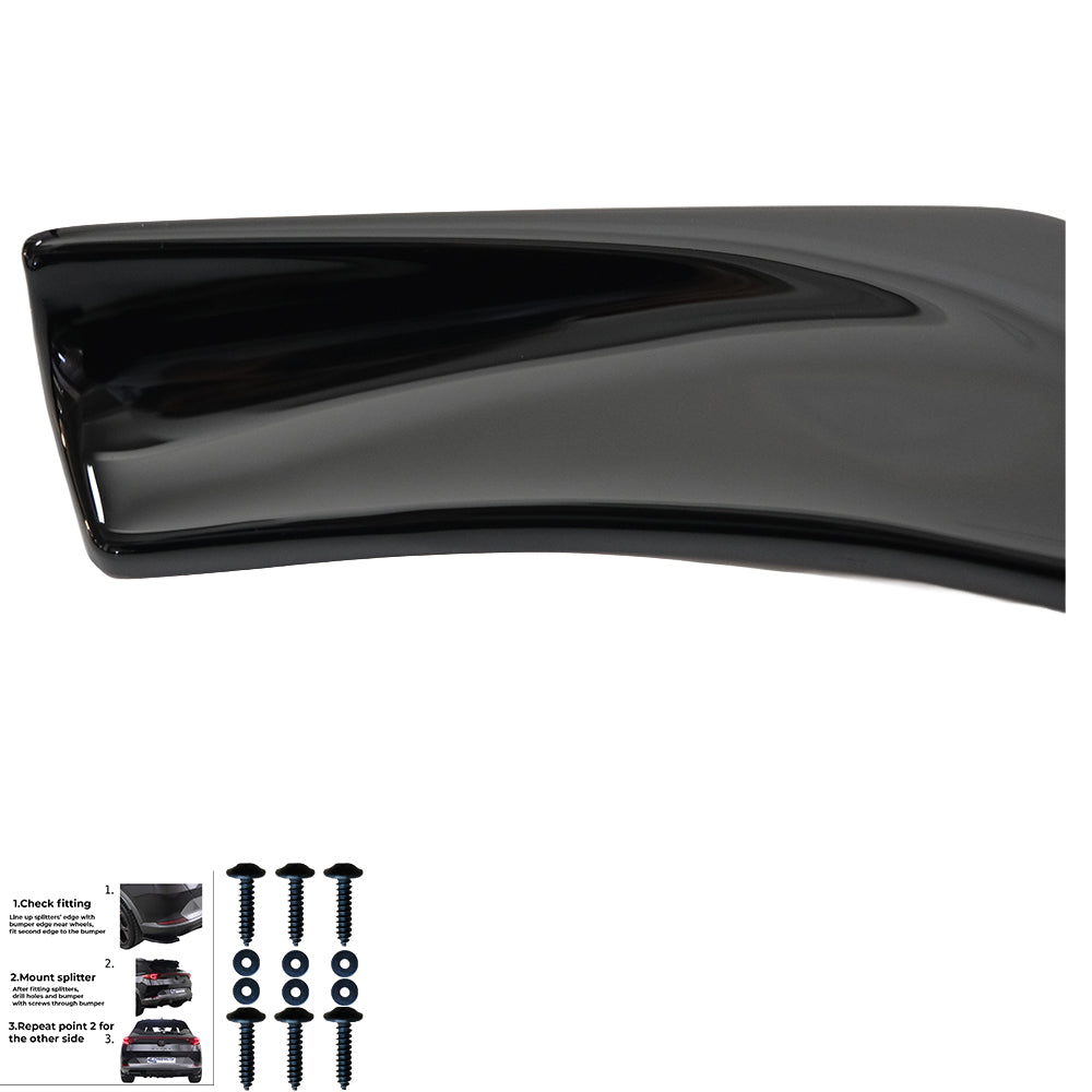 Rear Side Splitters BMW 1 Series