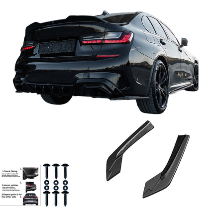 Rear Side Splitters BMW 3 Series