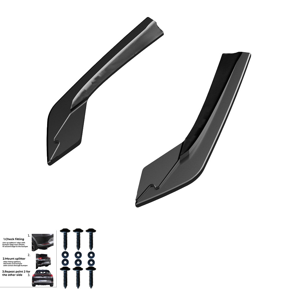Rear Side Splitters BMW 3 Series