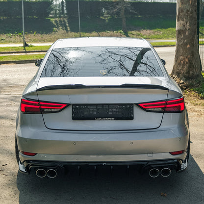 Rear Side Splitters AUDI A3
