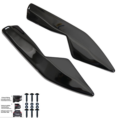Rear Side Splitters AUDI A3