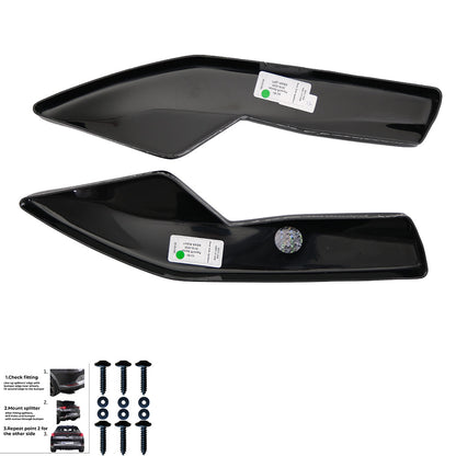 Rear Side Splitters AUDI A3