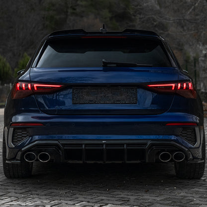 Rear Side Splitters AUDI S3