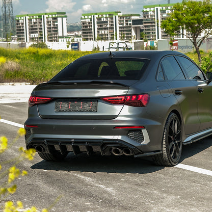 Rear Side Splitters AUDI S3