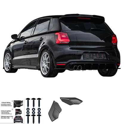 Rear Side Splitters VW VOLKSWAGEN Polo