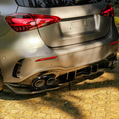 Rear Side Splitters MERCEDES A Class